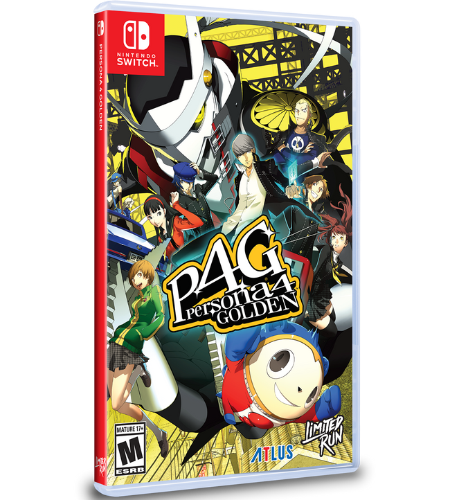 Limited Run #214: Persona 4 Golden (Nintendo Switch)