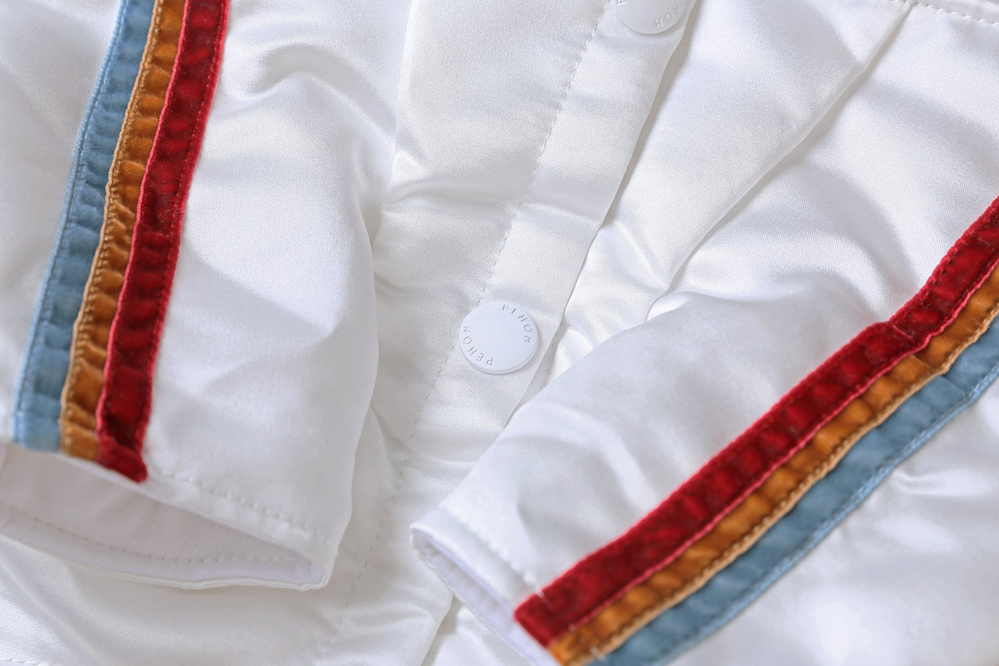 PET VELVET STRIPED JACKET