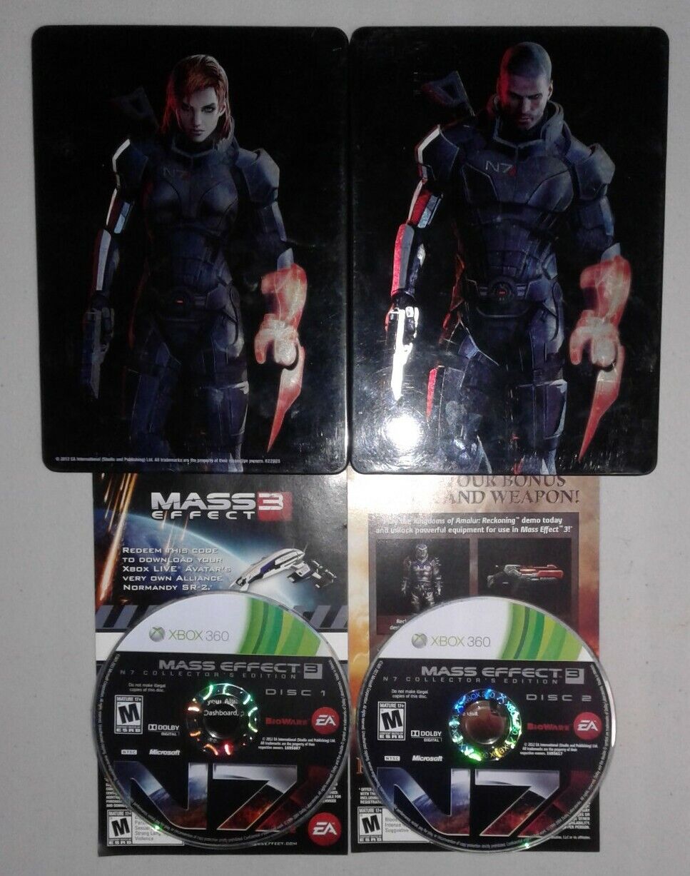 Mass Effect 3 N7 Collectors Steelbook Edition (Xbox 360)