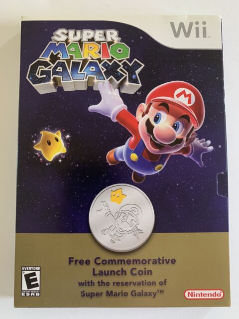 Super Mario Galaxy: Launch Coin Bundle (Nintendo Wii)