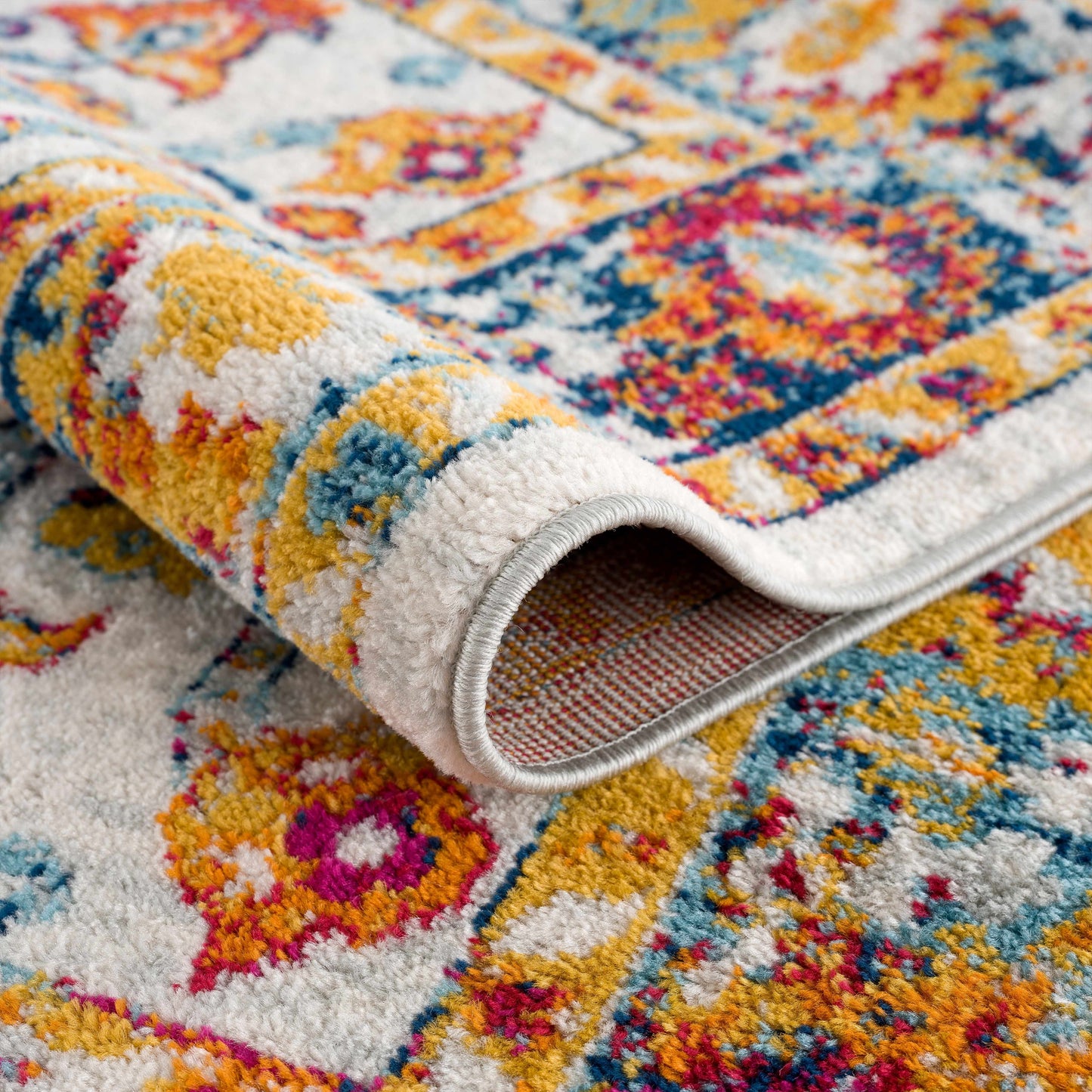 Istanbul Vintage Orange Area Carpet - Clearance