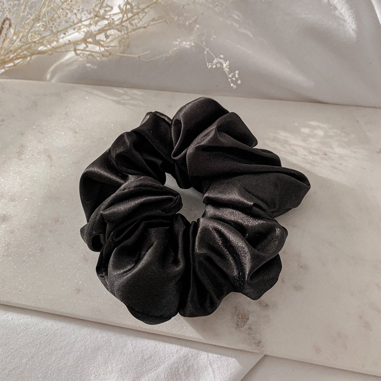 Satin Sweetheart Scrunchies
