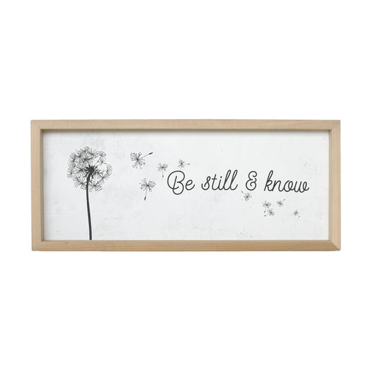 Be Still And Know