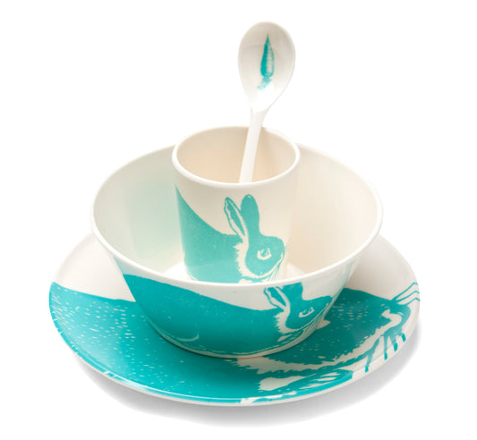 Bunny Kids Set Aqua
