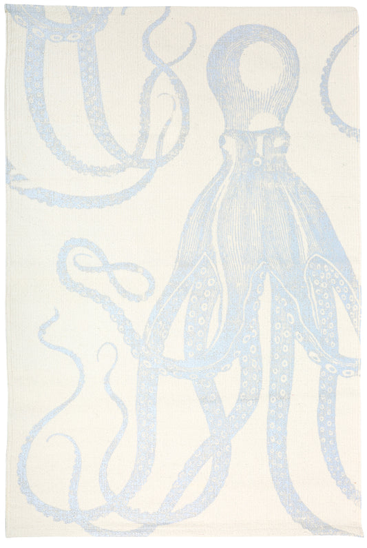 Octopus Silver Metallic Bath Mat 24"x36"