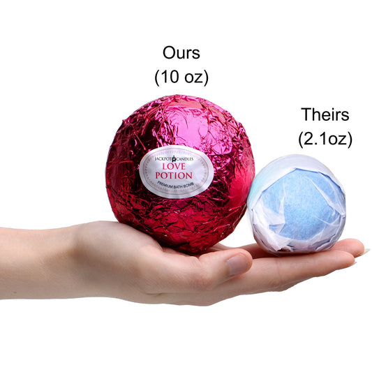 Love Potion Bath Bomb with Jewelry Ring Inside