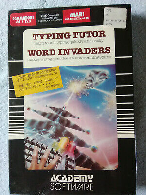 Typing Tutor/Word Invaders (Commodore 64)