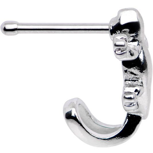 20G 1/4 Desert Lizard Nose Bone