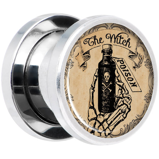 Witches Brew Poison Potion Halloween Plug Set 0G to 20mm