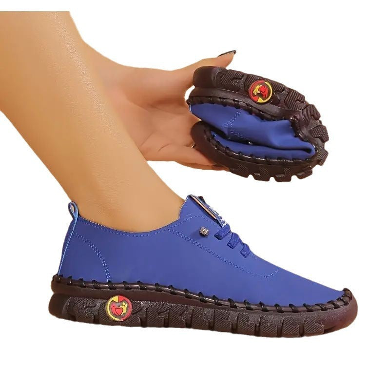 Handmade Stitched Plus Size Mom Shoes