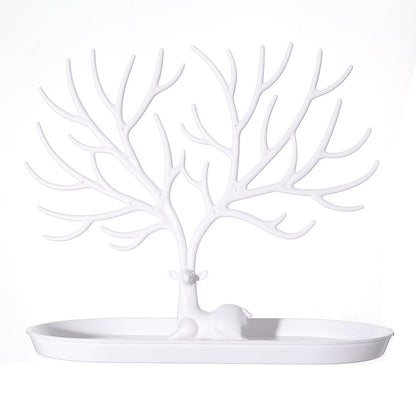 Deer Jewelry Display Stand with Drawer