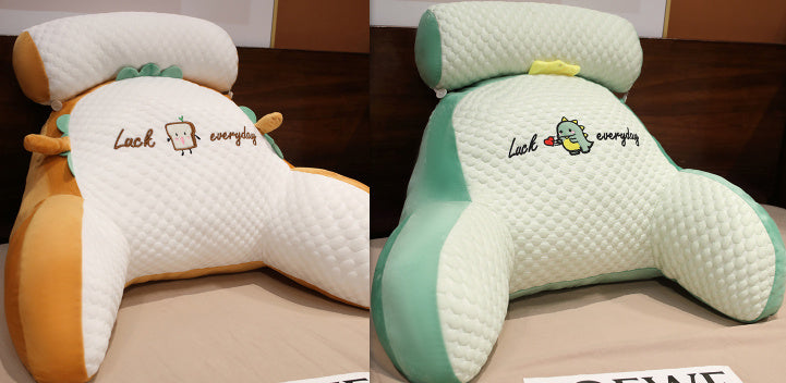 Fluffy Triangle Reading Cushion Lumbar Support