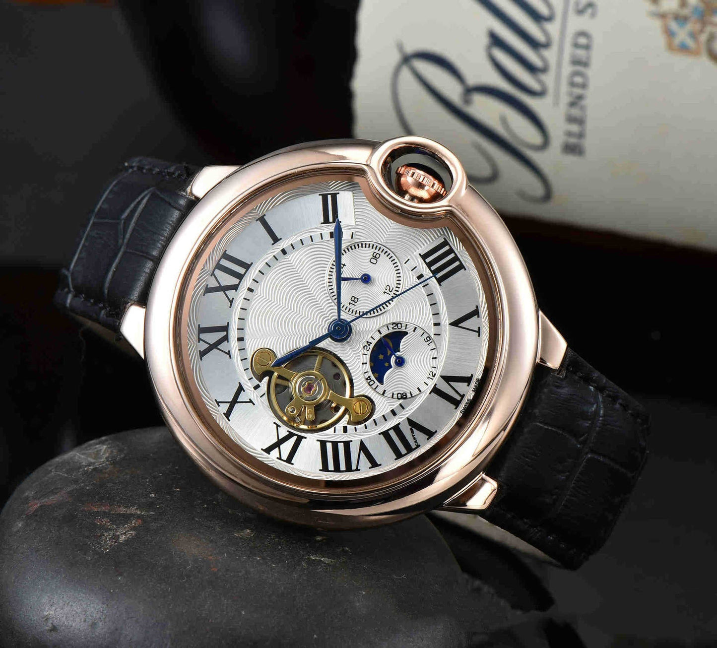 Full-automatic Mechanical Large Flywheel Men's Watch