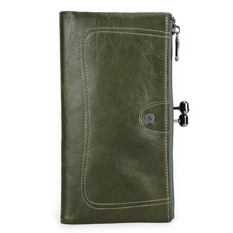 Black Angel First Layer Cowhide Women's Wallet