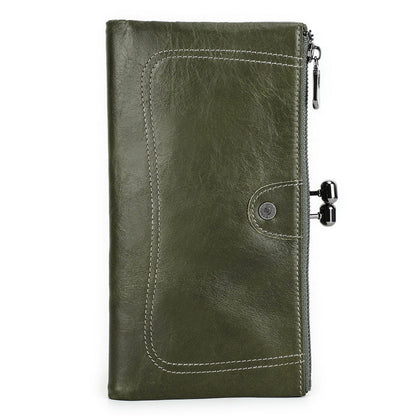 Black Angel First Layer Cowhide Women's Wallet