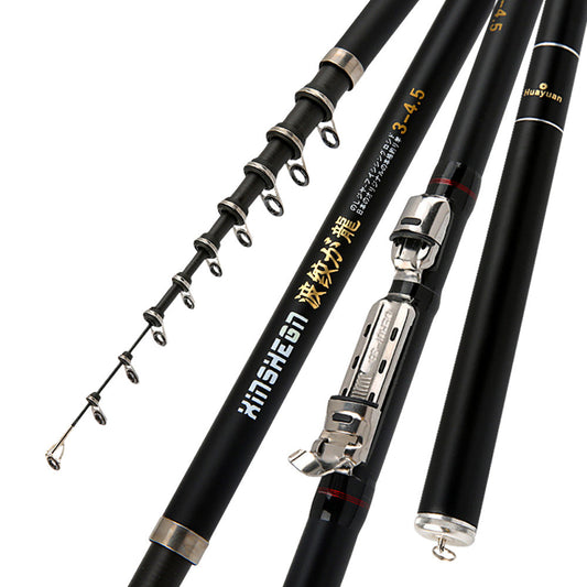 Longji Dual-use Carbon Fishing Rod Set