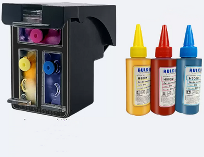 High-Capacity Ink-Addable Color Printer