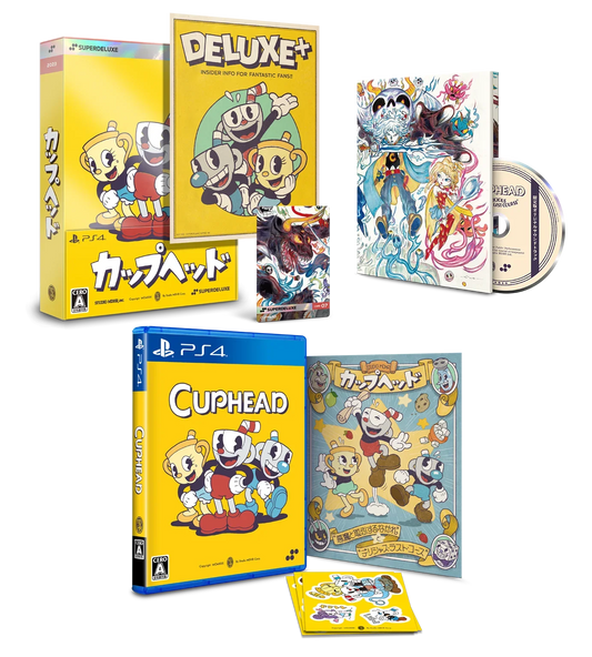 Cuphead Superdeluxe First Run Limited Edition [Japan Import] (PlayStation 4)