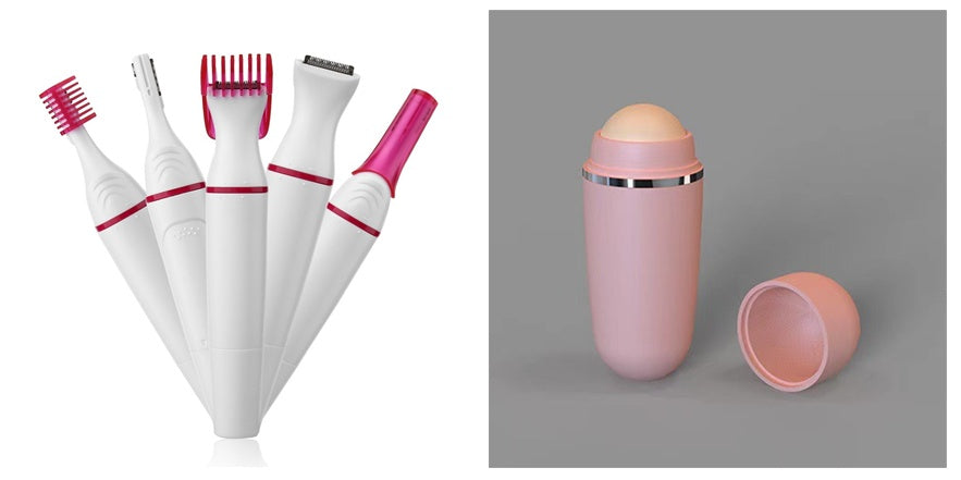 5-in-1 Women's Electric Hair Removal Shaver