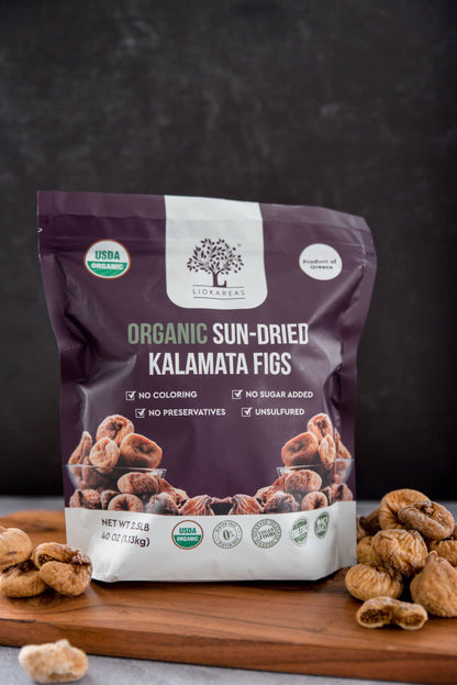 Liokareas Organic Sun-Dried Kalamata Figs