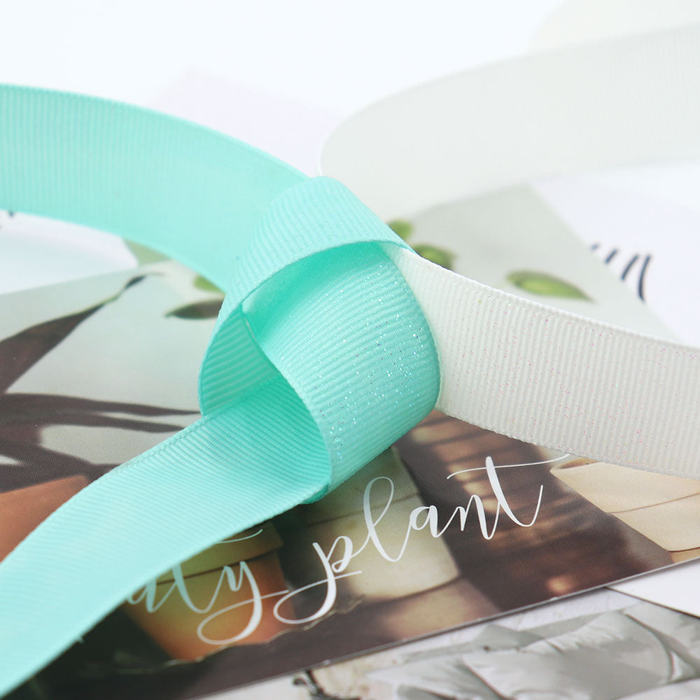 Glitter Silk Ribbon for Gift Wrapping