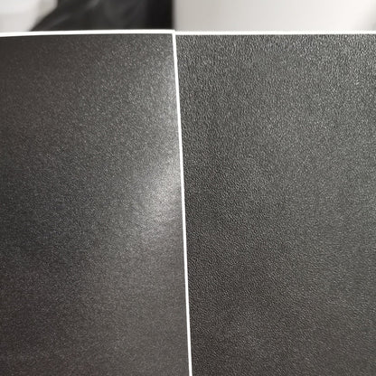 Matte Black PVC Self-Adhesive Label Sticker - A4 Size