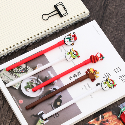 Cute Cartoon Gel Pen - Christmas Stationery