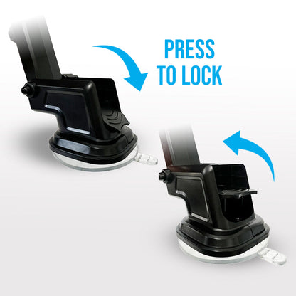 Car Phone Mount Holder  One Touch Adjustable Long Neck