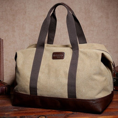 Men's Portable Canvas Shoulder Bag
