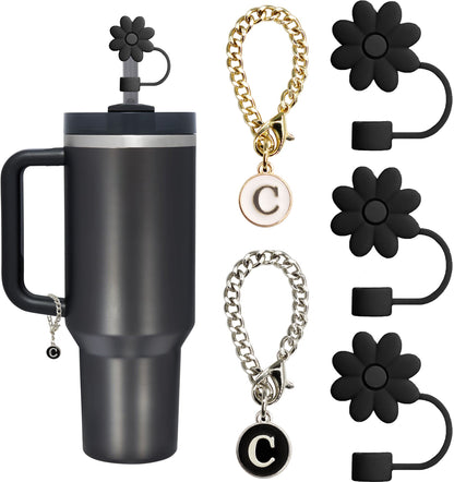 Tumbler Letter Handle Charms - 5PCS