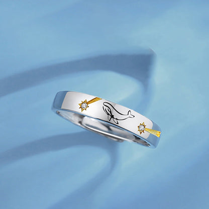 Small Design Adjustable Ring With Opening