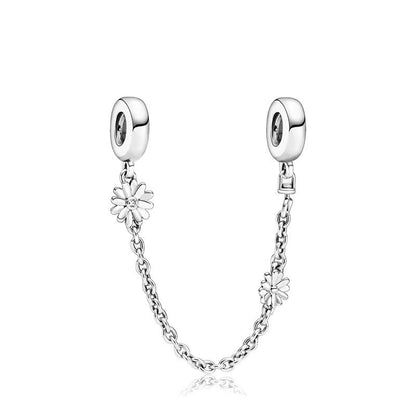 DIY Mouse Head Diamond Alloy Beads Bracelet