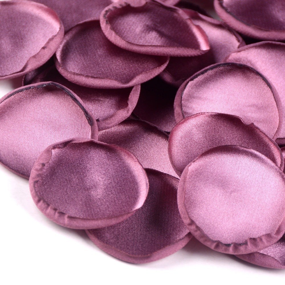 4cm Silk Rose Burnt Edge Petals