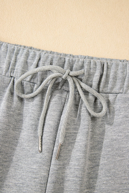Varsity Stripe Pullover and Drawstring Pant Set