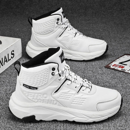 Casual Leather Sneakers for Couples