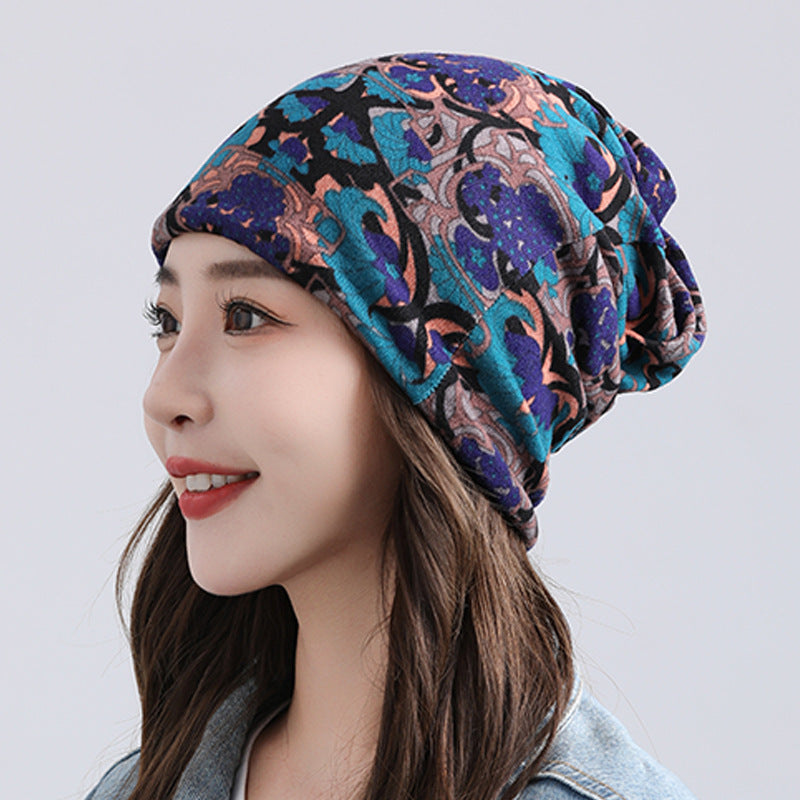 Cold-proof Warm Changeable Scarf Pullover Twist Hat