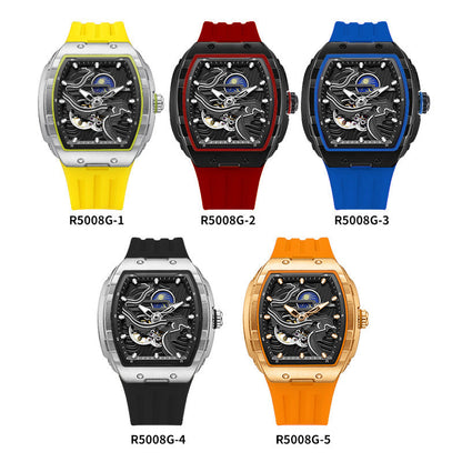 Men's Luminous Waterproof Skeleton Watch