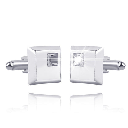 Diamond Cufflinks French Shirt