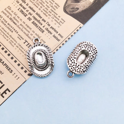 Denim Series Silver Alloy Pendant