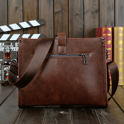 Men's Korean-Style Retro Shoulder Bag