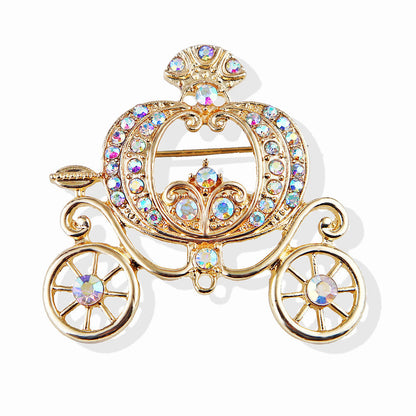 Lanhao Gray Pumpkin Car Brooch