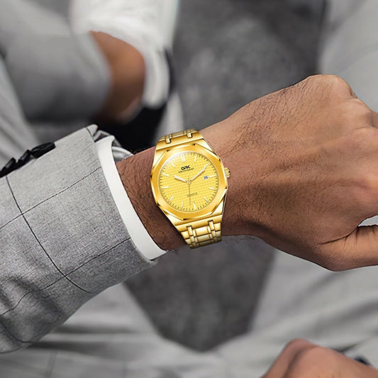 Men's Affordable Luxury Fashion Waterproof Quartz Watch