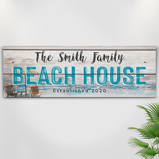 Beach House Sign II