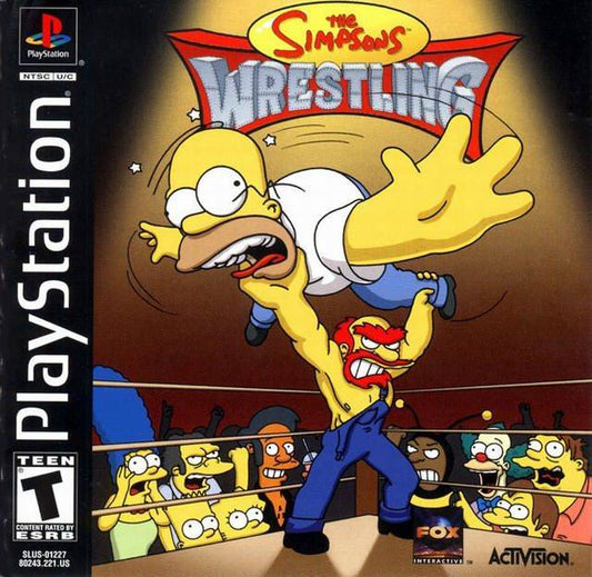The Simpsons Wrestling (Playstation)