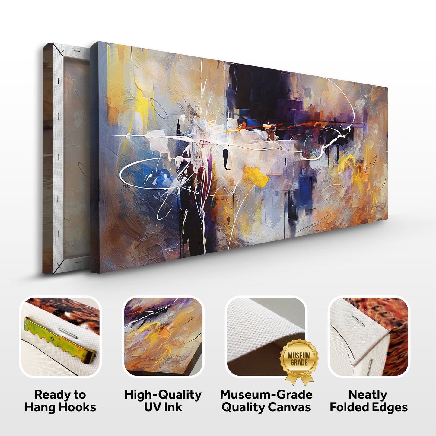 Canvas Print: "Colorplay Symphony"