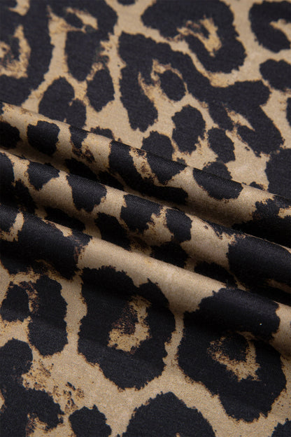 Leopard Slim Long Sleeve T-Shirt