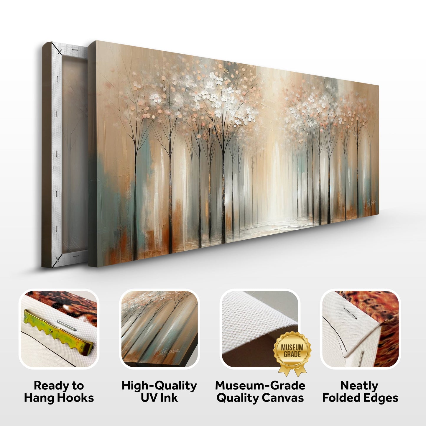 Canvas Print: "Serenity Bloom"