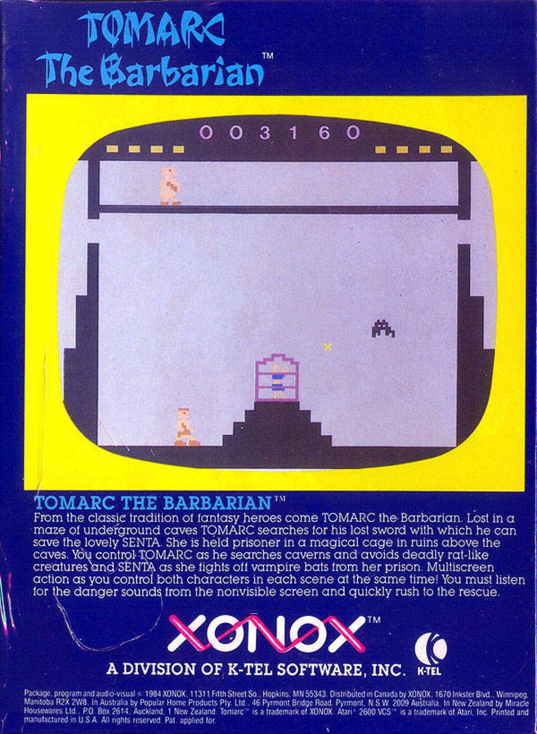 Tomarc the Barbarian (Colecovision)