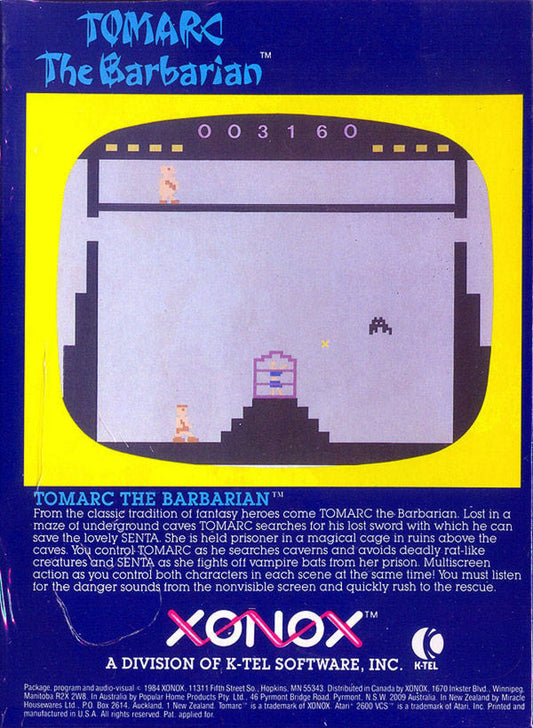 Tomarc the Barbarian (Colecovision)