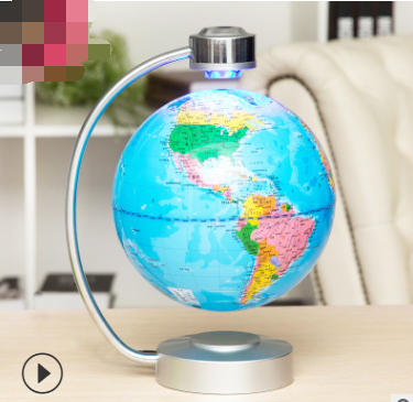 8-Inch Magnetic Suspension Globe - Office Decoration & Novelty Gift